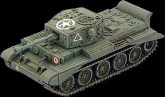Flames of War: British Cromwell Armoured Troop (Late War) - 