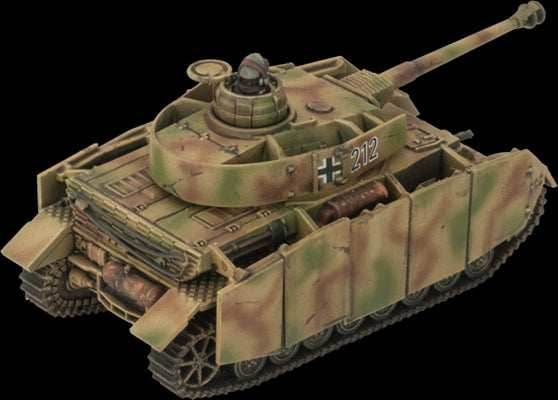 Flames of War: German Panzer IV (Late) Tank Platoon (Mid War) - 