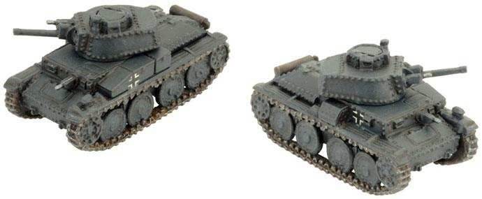Flames of War: German Panzer 38(t) E/F (Uparmoured) (Early War) - 