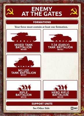 Flames of War: Soviet T-34 (Early) Tank Company (Mid War) - 