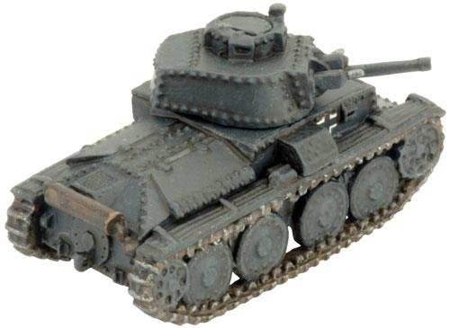 Flames of War: German Panzer 38(t) E/F (Uparmoured) (Early War) - 