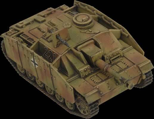 Flames of War: German Fallschirmjäger StuG Assault Gun Platoon (Late War) - 