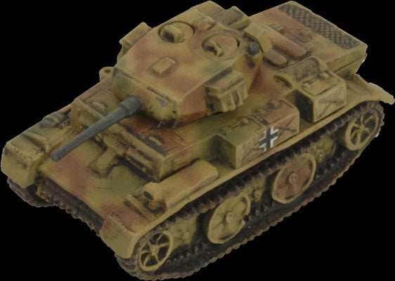 Flames of War: German Luchs (Panzer II) Scout Troop (Mid War) - 