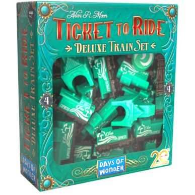 Ticket to Ride: 20th Anniversary Deluxe Train Set - Green Caboose - 