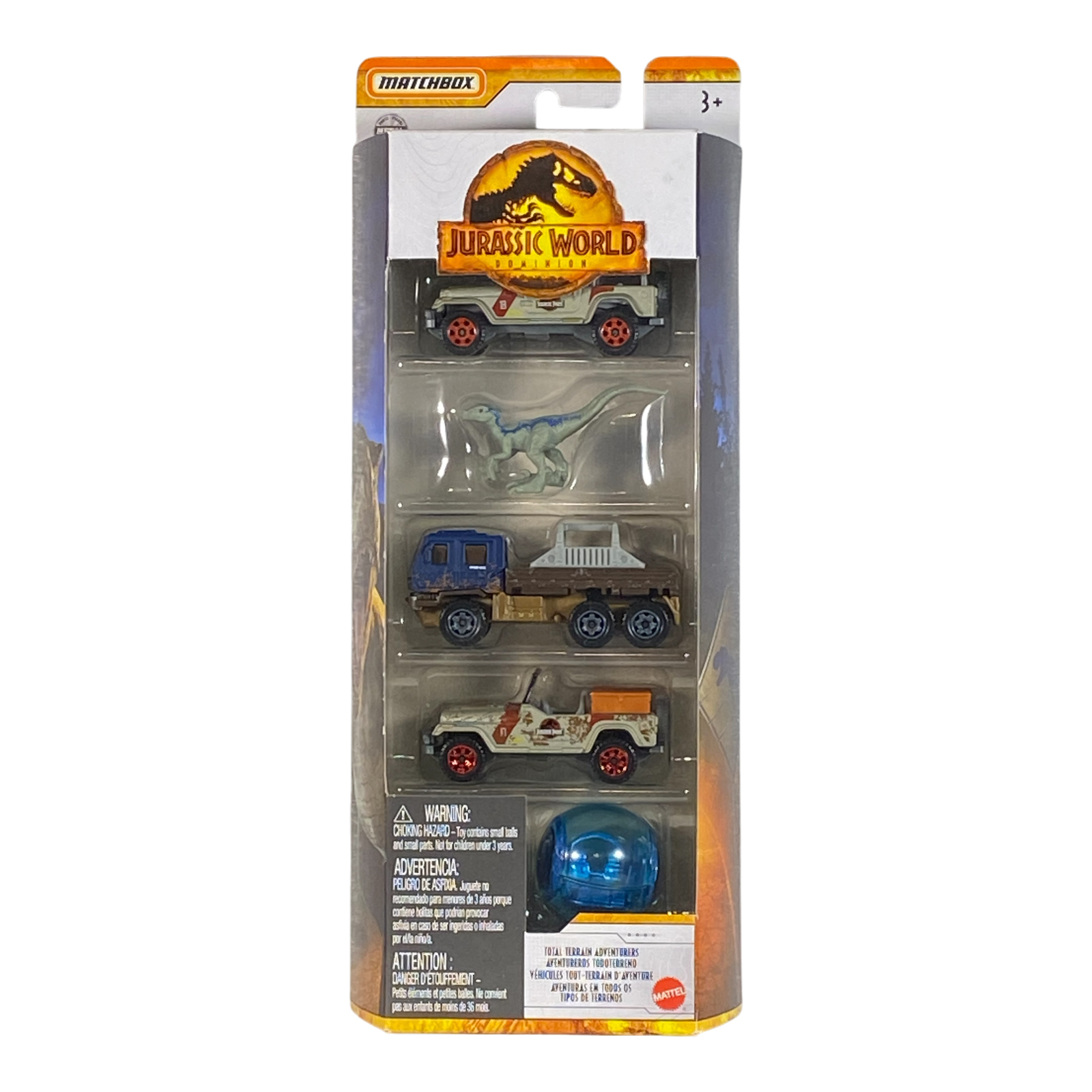 Matchbox Jurassic World Dominion | 5 Pack Edition