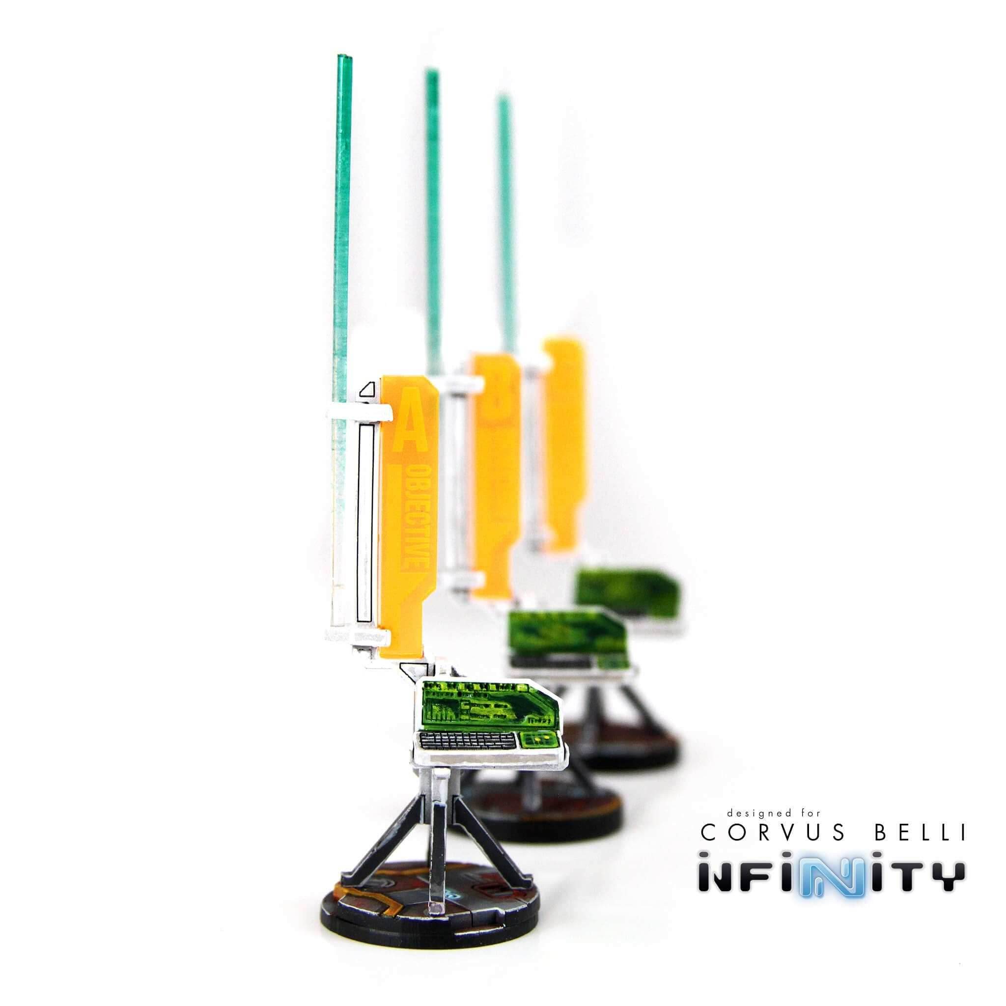 Tracking Beacon - 3 Pack / Fluorescent Orange