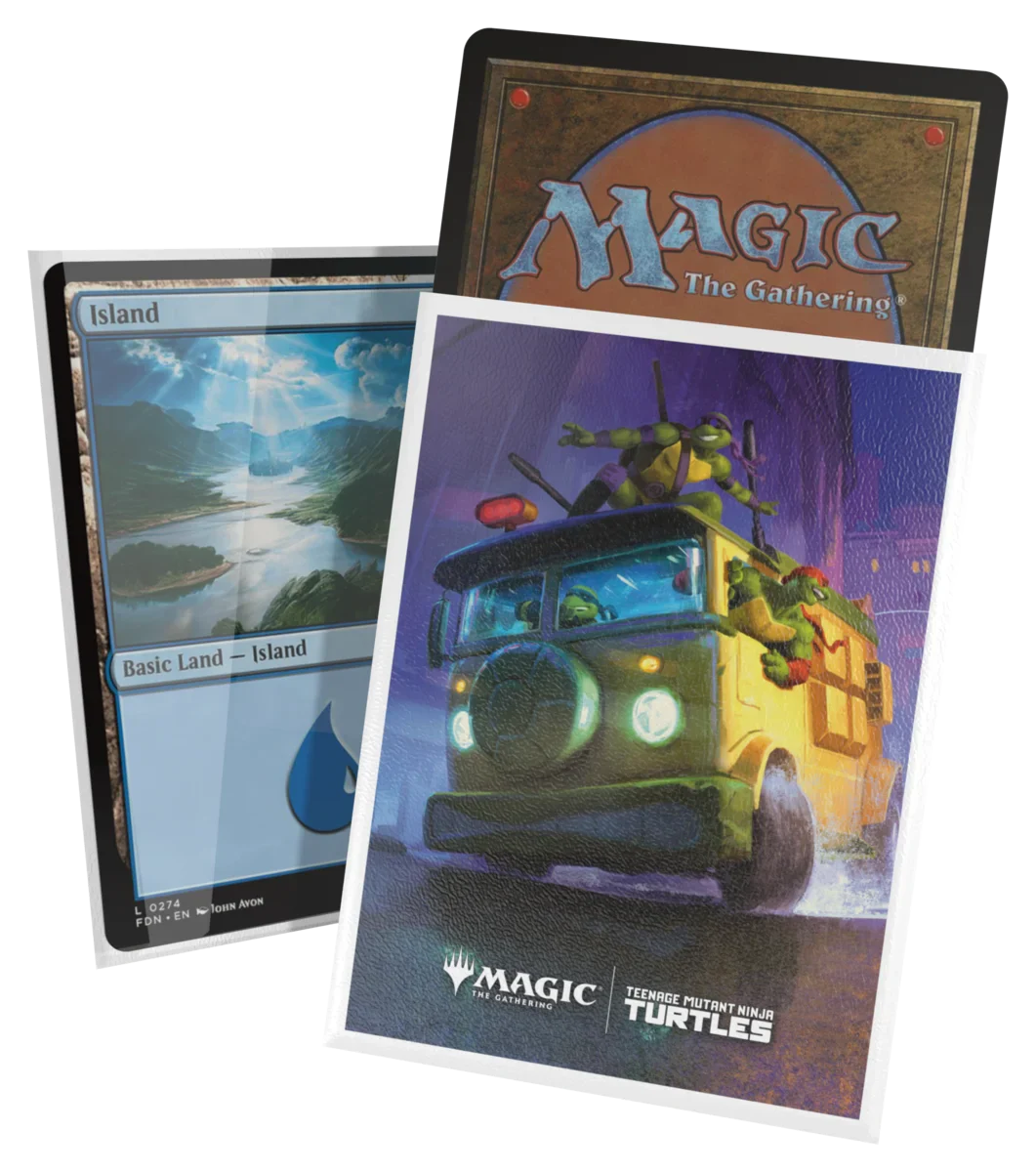 ART SLEEVES MAGIC: THE GATHERING | TEENAGE MUTANT NINJA TURTLES - TURTLE VAN