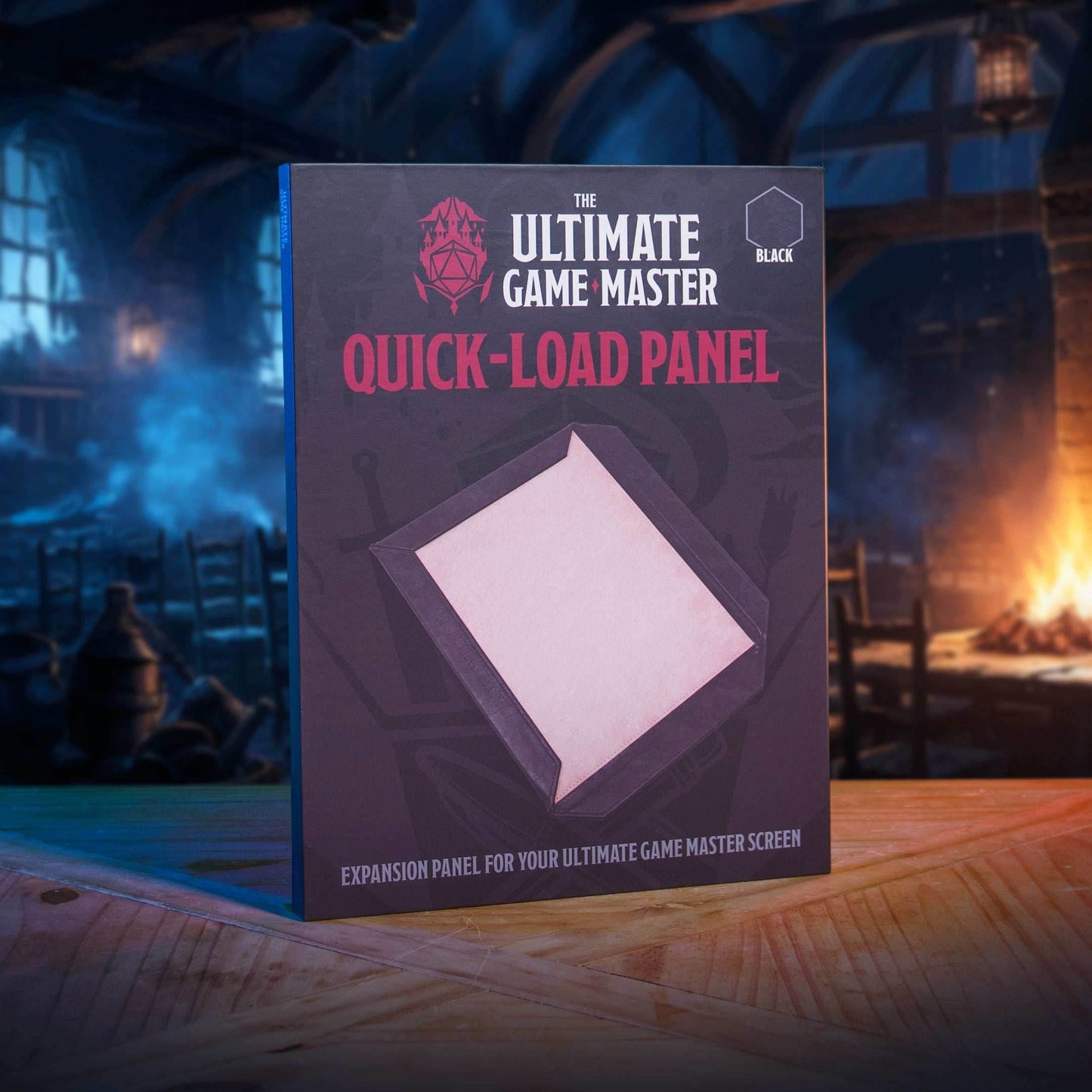 Quick-Load Panel - Magnetic Expansion Accessory for Ultimate Game Master Screen - Brown