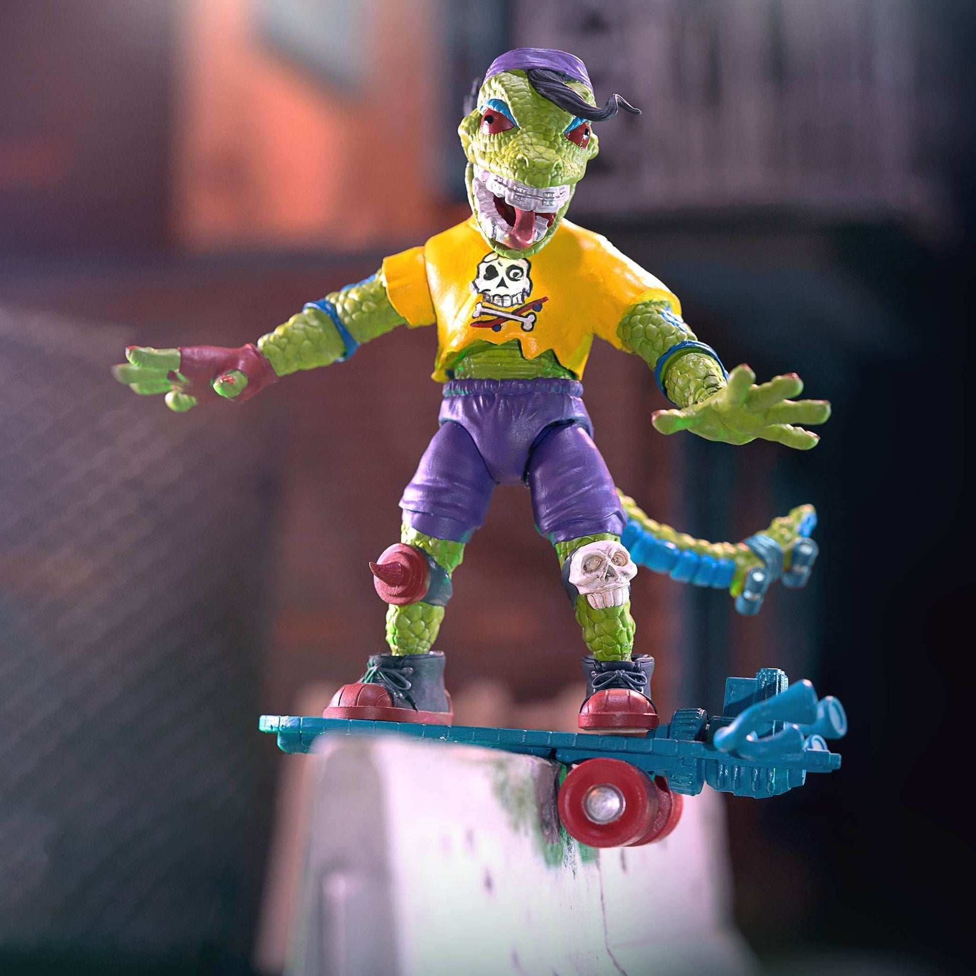 Super7 x Teenage Mutant Ninja Turtles Ultimates Mondo Gecko Wave 4 Action Figure TMNT - 