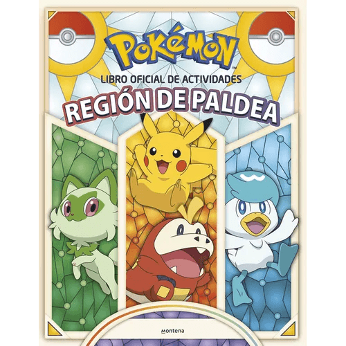 Pokémon Libro Oficial de Actividades - Región de Paldea / Pokémon the Official Activity Book of the Paldea Region - Paperback - 