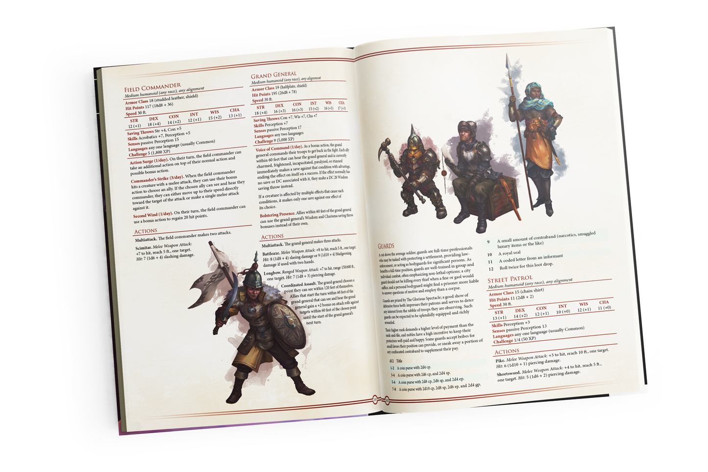 Ultimate NPCs: Warfare Hardcover (5E)