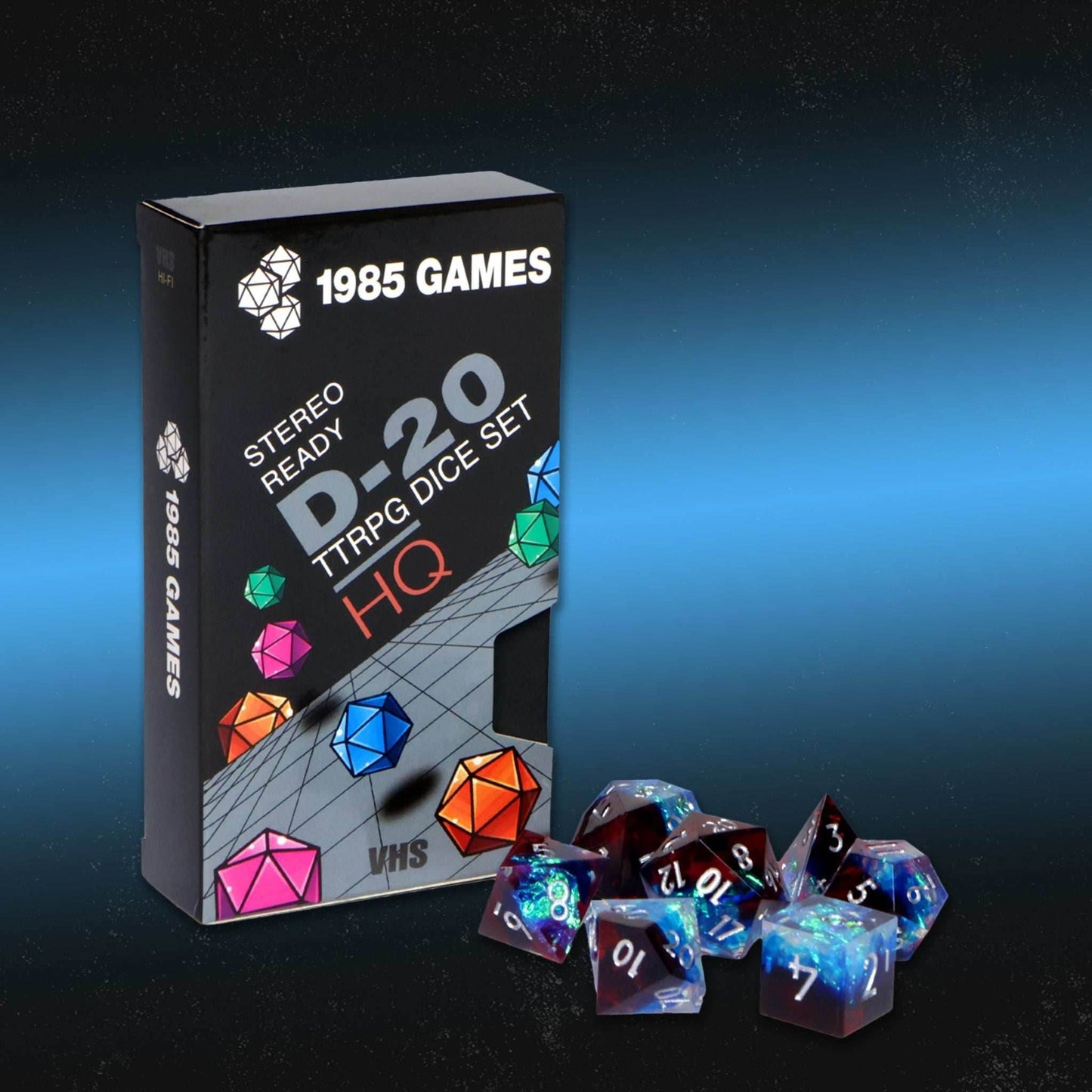1985 Games Presents: Sharp Edge VHS Dice - Plasmic Punch