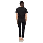 Adult Unisex Spider-Man Venom Spider Legs Faded Black T-shirt