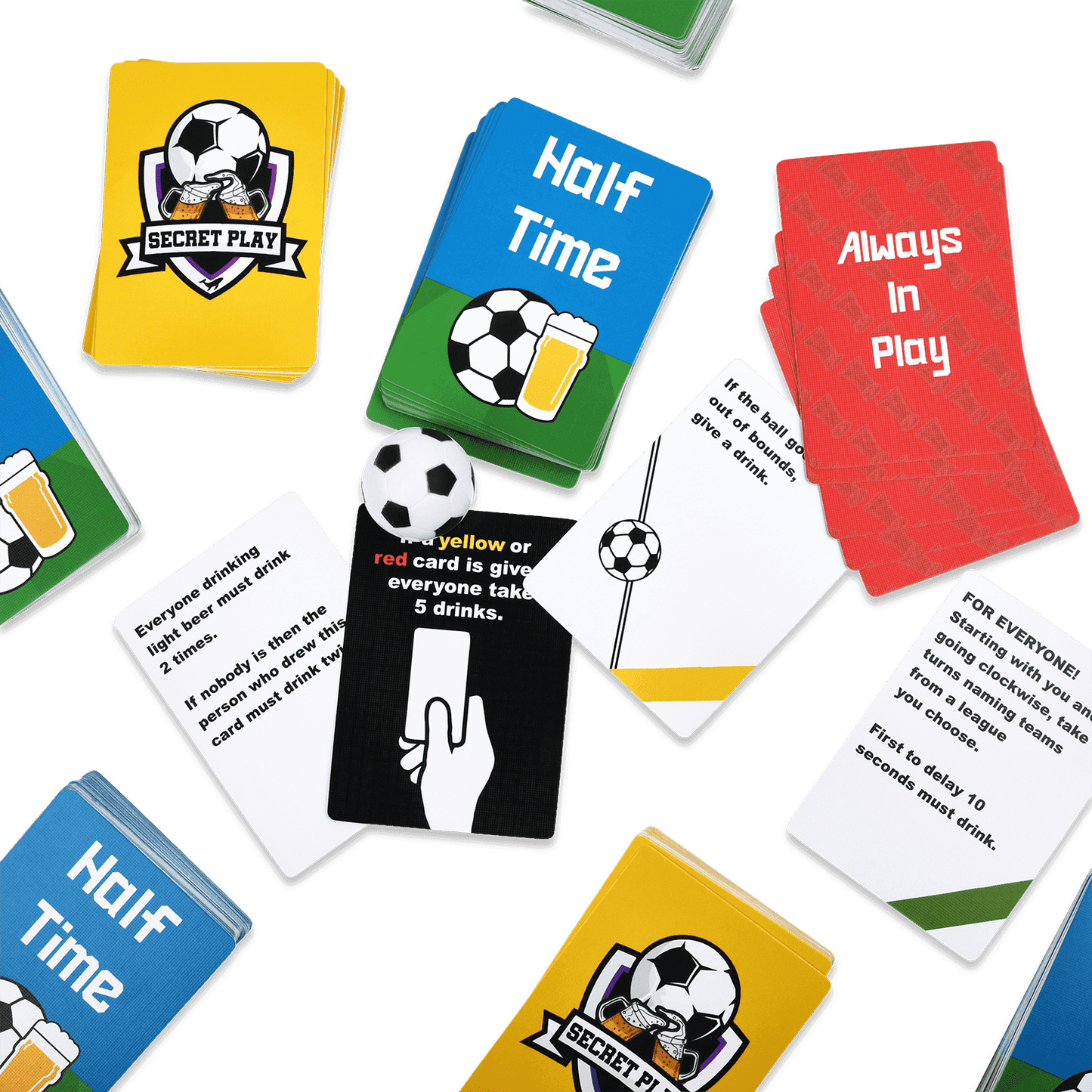 WATCH SOCCER, GET DRUNK - The Live Soccer Drinking Game - 