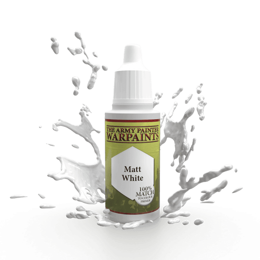 Army Painter Warpaints: Matt White 18ml - 