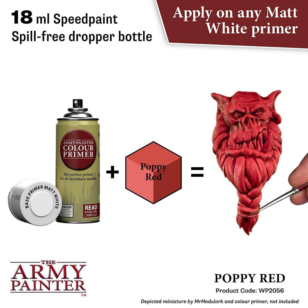 Army Painter Warpaints Speedpaint 2.0: Poppy Red 18ml - 