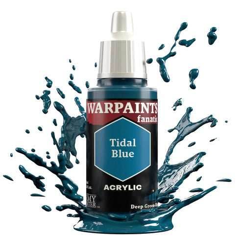 The Army Painter Warpaints Fanatic Acrylic (18 ml) Vol 1. Cool & Neutral Colors - Tidal Blue