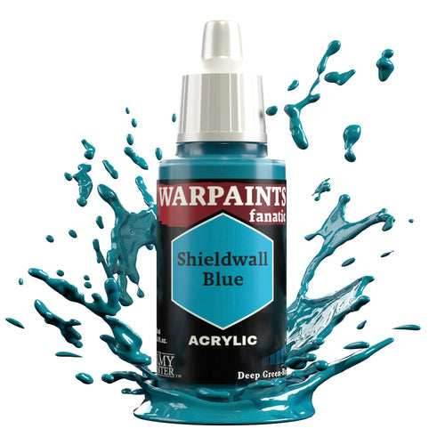 The Army Painter Warpaints Fanatic Acrylic (18 ml) Vol 1. Cool & Neutral Colors - Shieldwall Blue