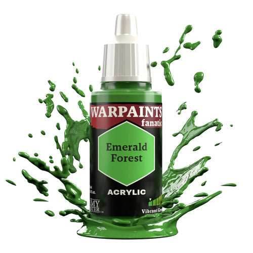 The Army Painter Warpaints Fanatic Acrylic (18 ml) Vol 1. Cool & Neutral Colors - Emerald Forest