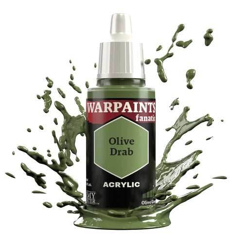 The Army Painter Warpaints Fanatic Acrylic (18 ml) Vol 1. Cool & Neutral Colors - Olive Drab