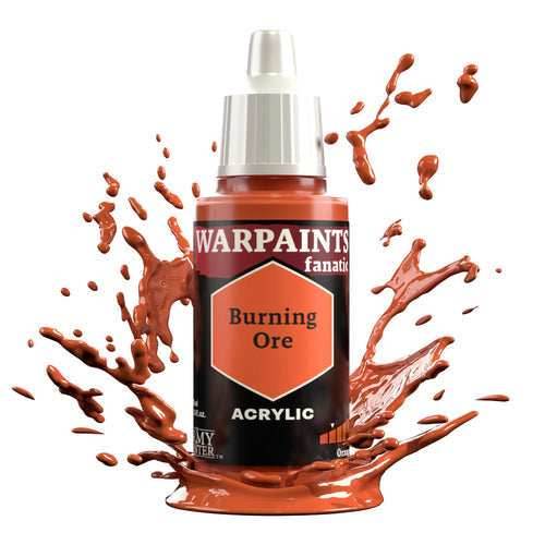 The Army Painter Warpaints Fanatic Acrylic (18 ml) Vol. 2 - Warm & Skin Colors - Burning Ore