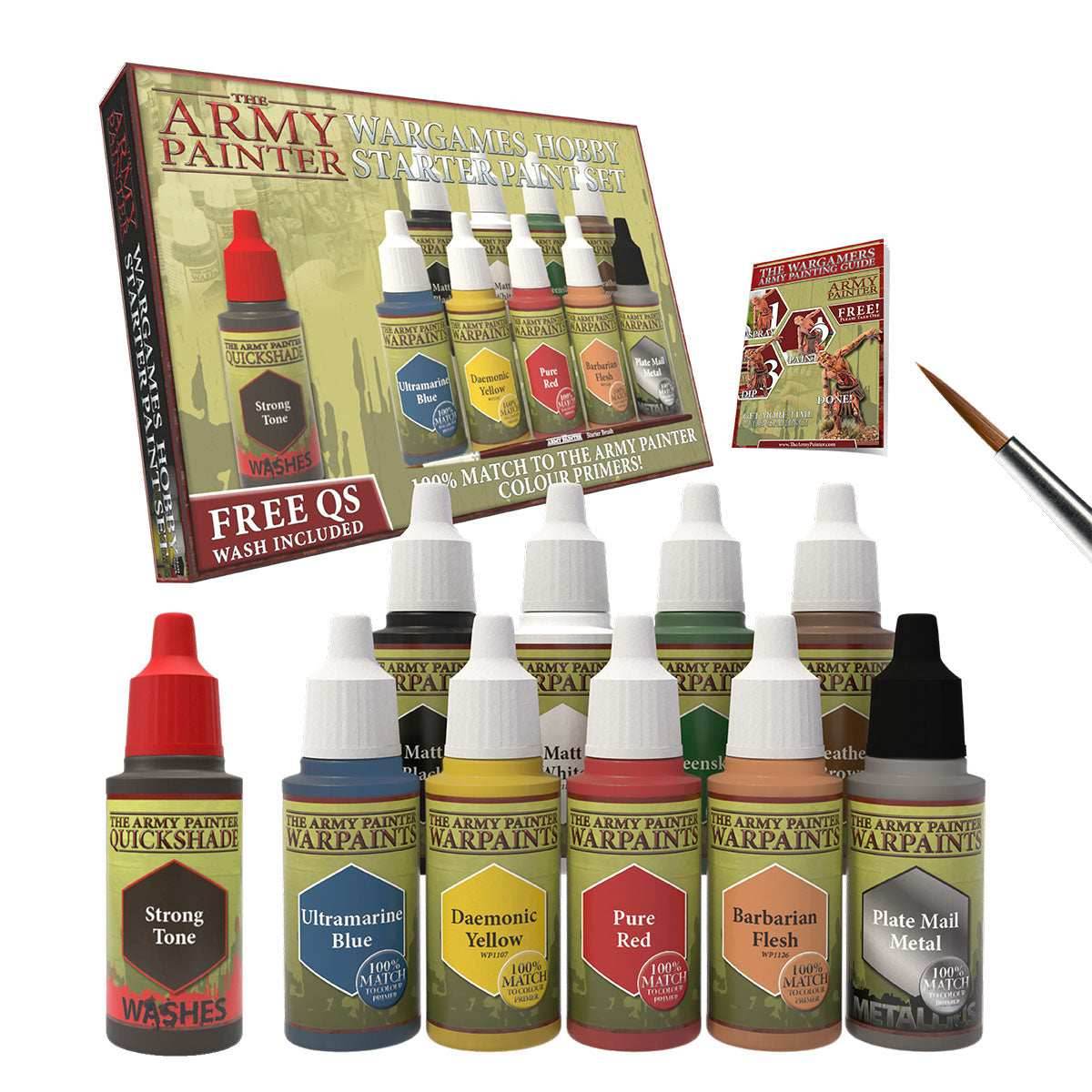 Army Painter Warpaints: Starter Paint Set 2017 - 