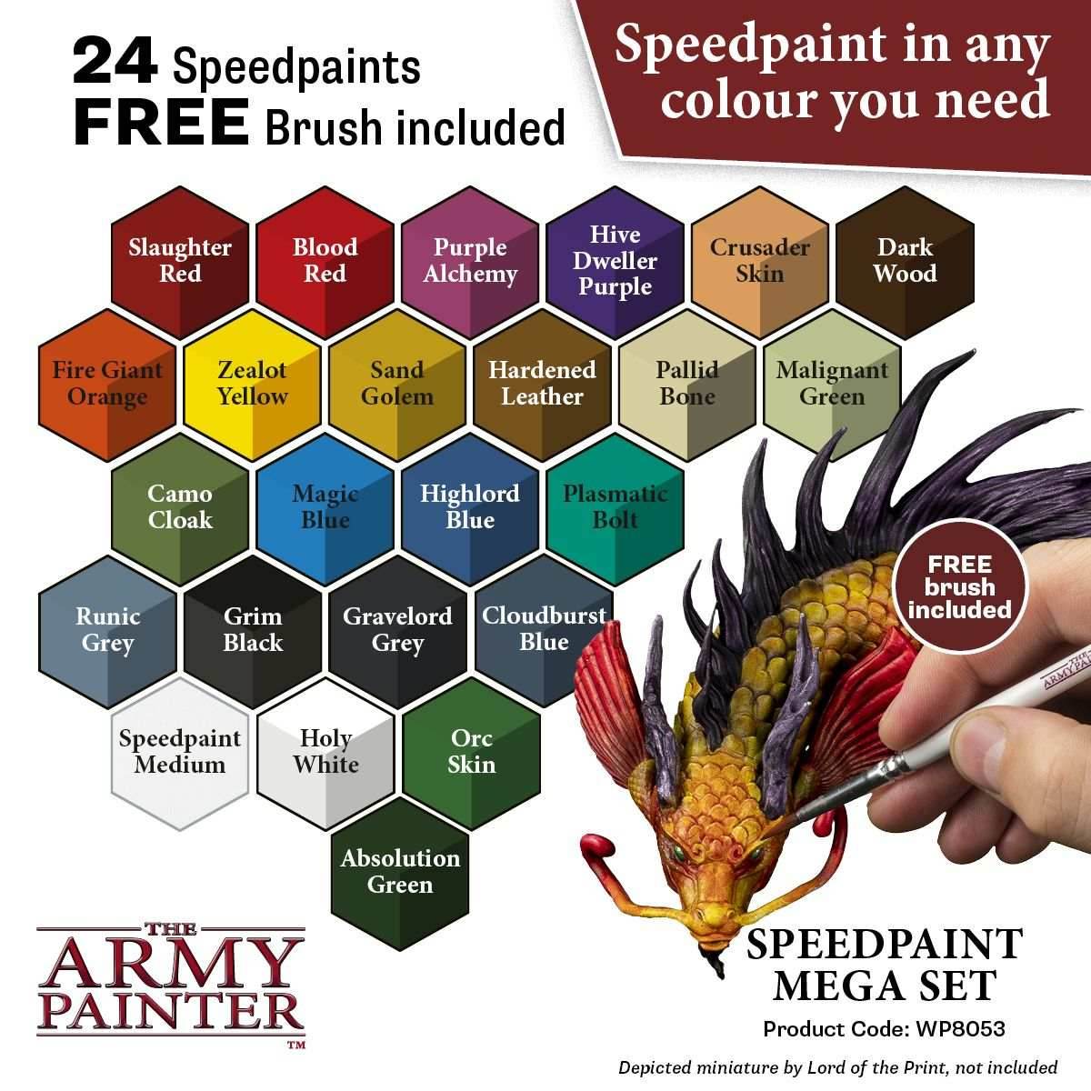 Army Painter Warpaints: Speedpaint - Mega Paint Set - 