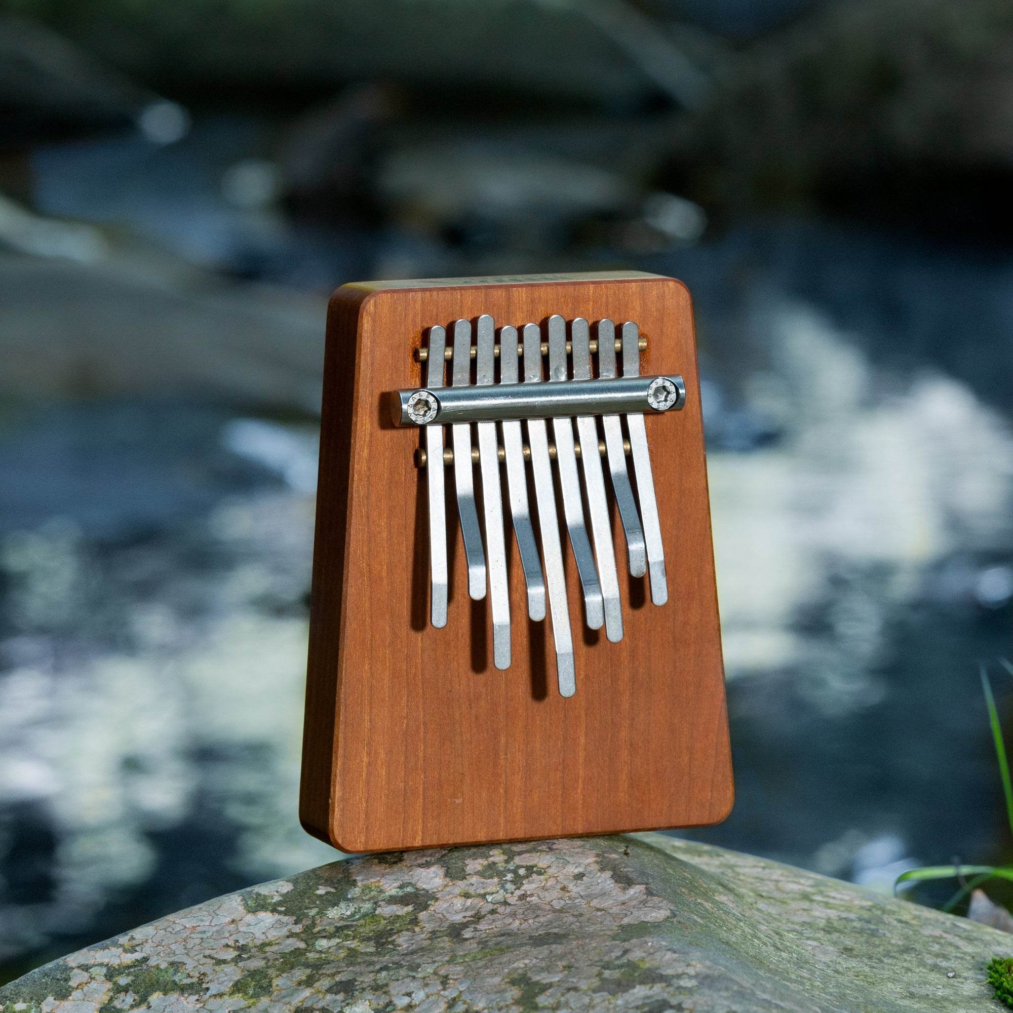 HOKEMA B9 KALIMBA - 4 different Elemental Soundscape Tuning - Blue (D-minor) / 432 hz
