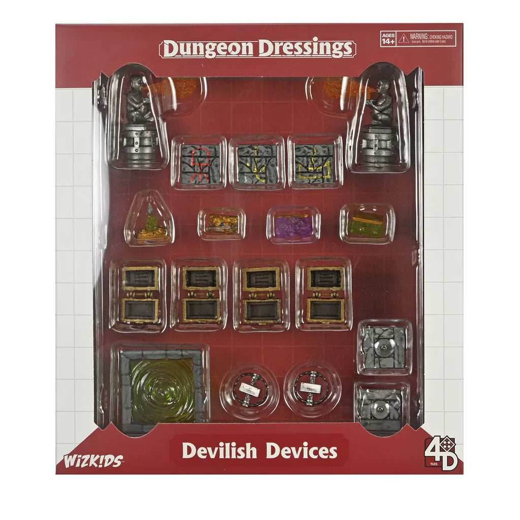 WarLock Tiles: Dungeon Dressings - Traps - Devilish Devices - 