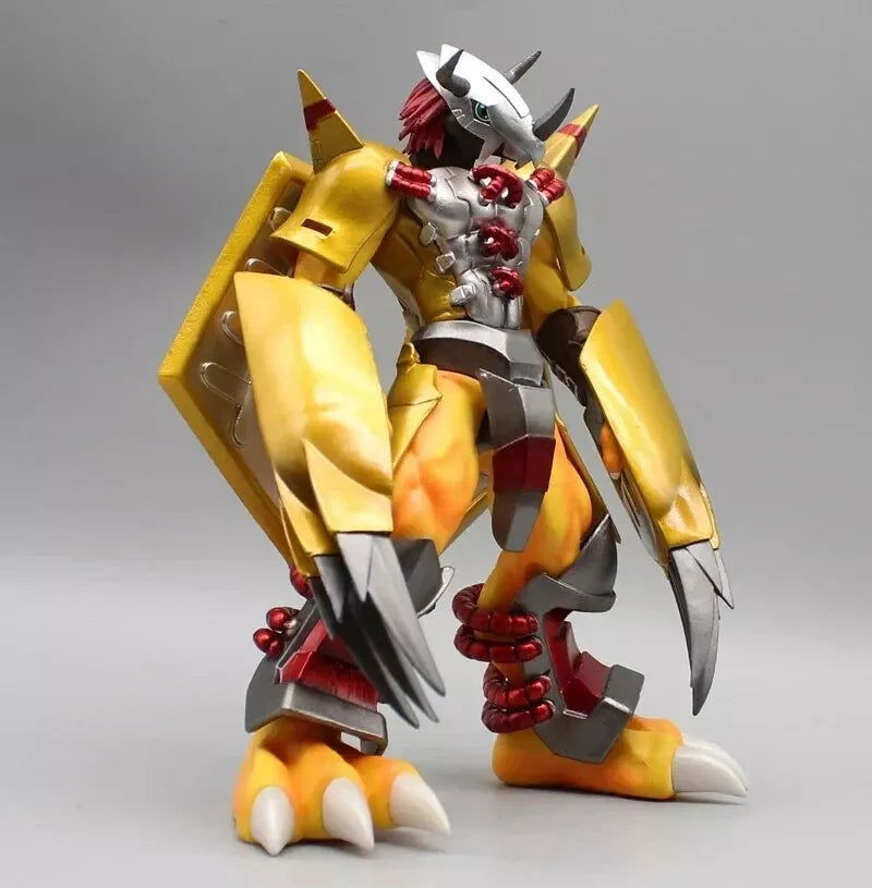 War Greymon Digimon Adventure Figurine, Anime Collectible Desk Decor Figures 8 in