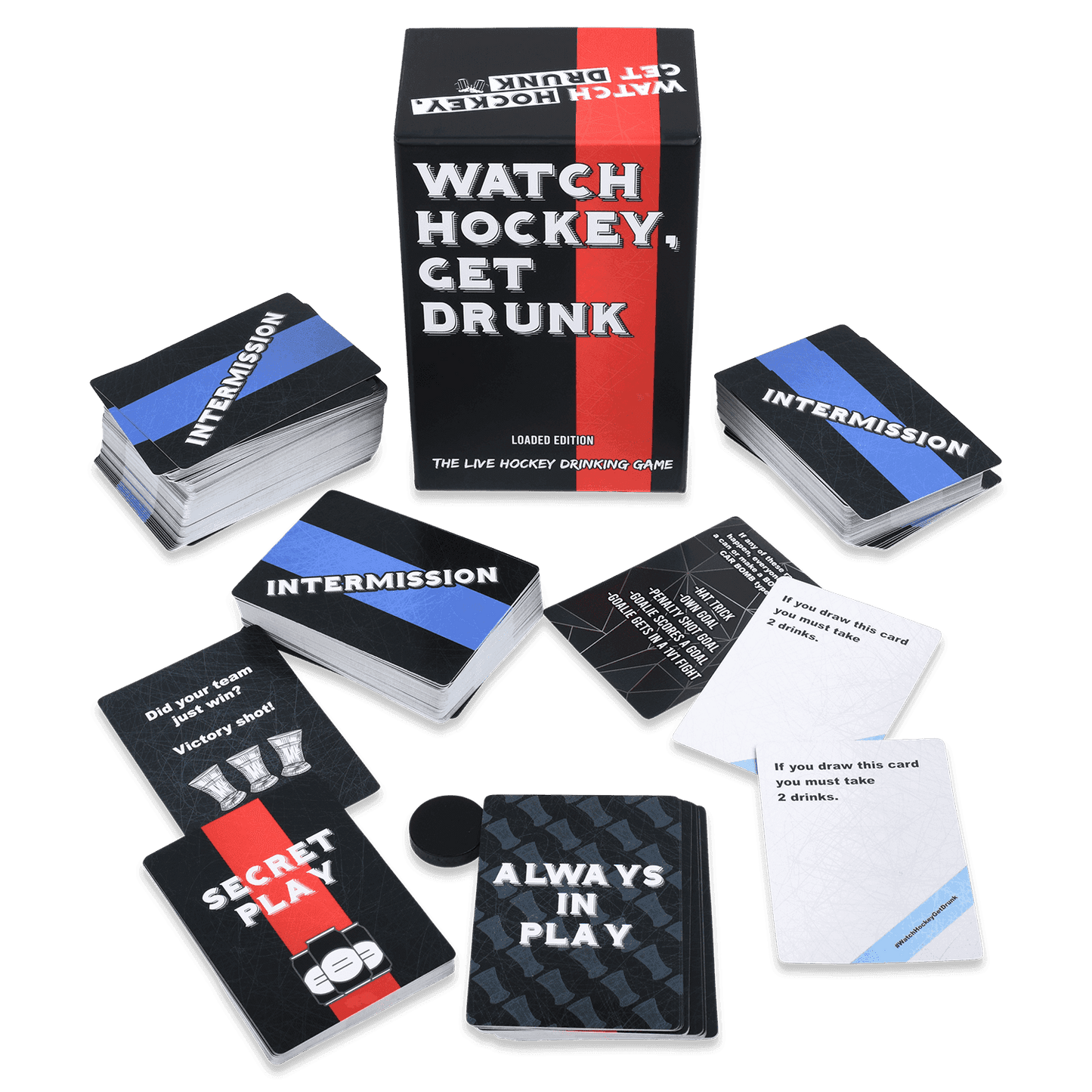 WATCH HOCKEY, GET DRUNK - The Live Hockey Drinking Game - 