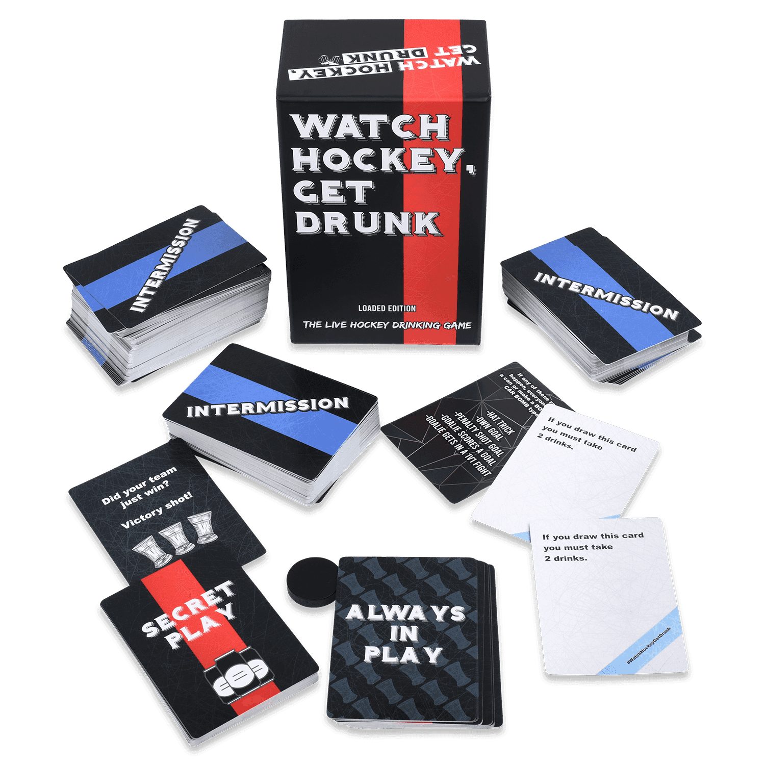 WATCH HOCKEY, GET DRUNK - The Live Hockey Drinking Game - 