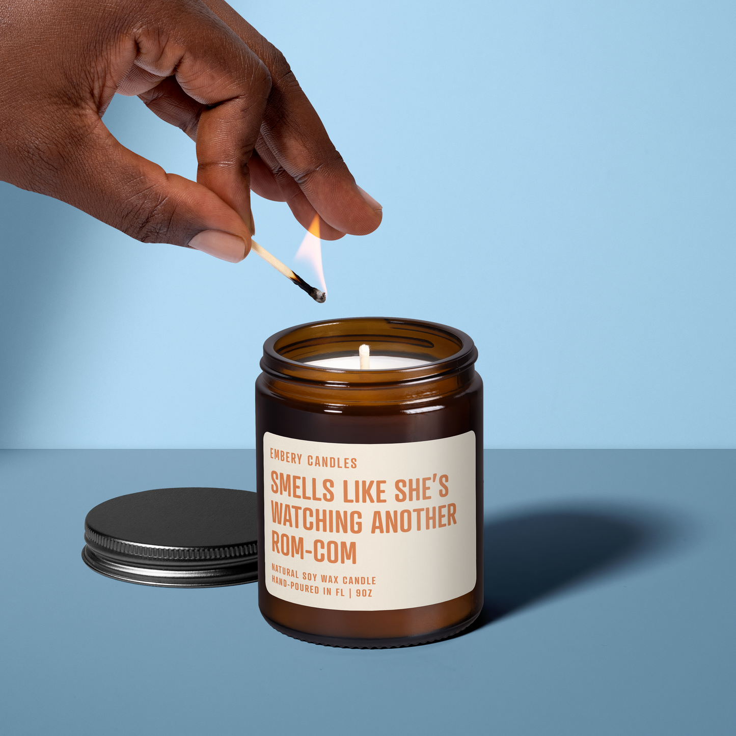 Smells Like She's Watching Another Rom-Com | Soy Wax Scented Candle