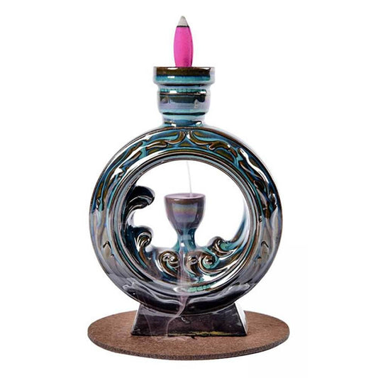 Waterfall Design Backflow Cone Burner - 