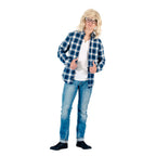 Wayne's World Garth and Wayne Adult Unisex Halloween Cosplay Costume Accessory Set