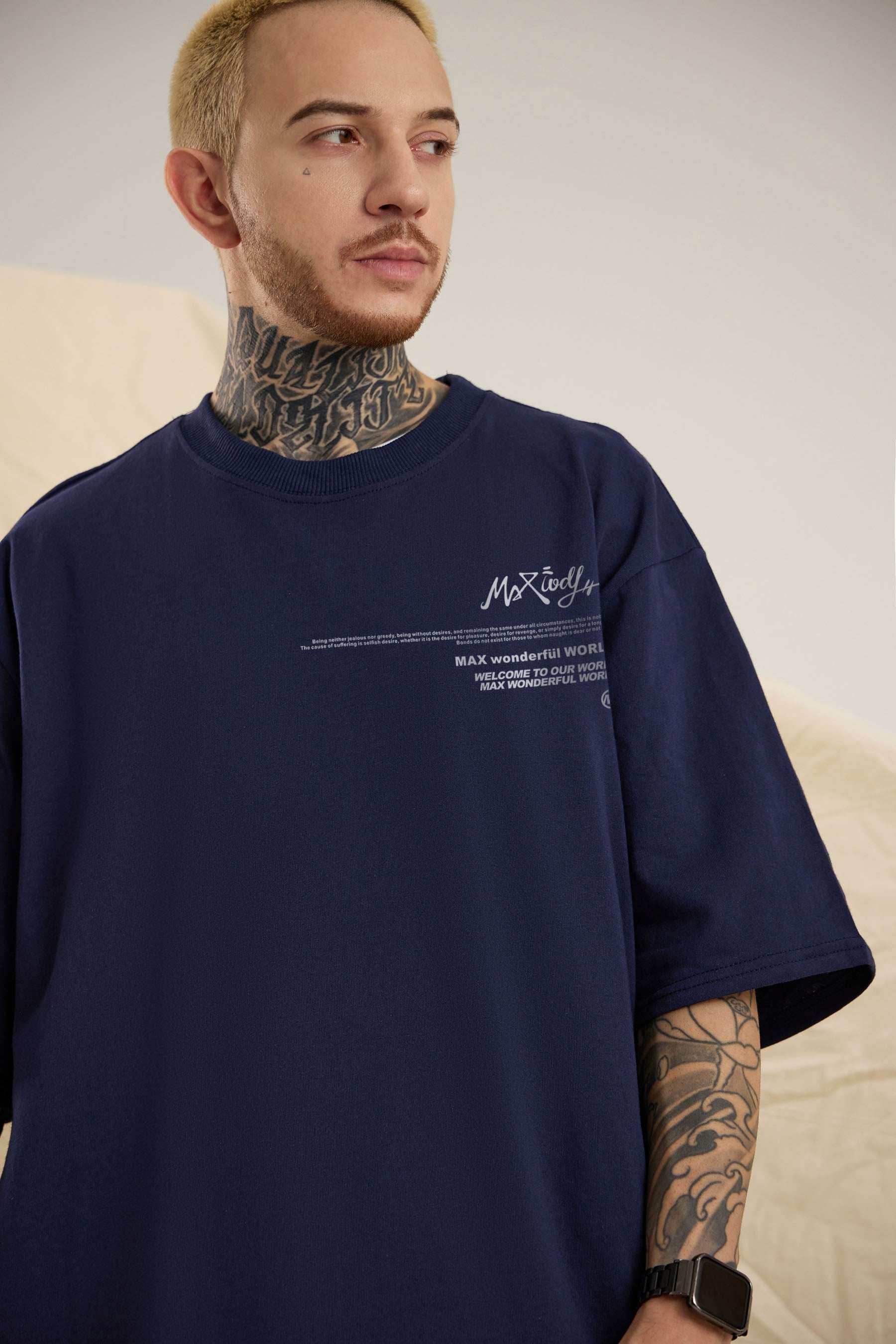 Sunset Beach Tee - Black / S