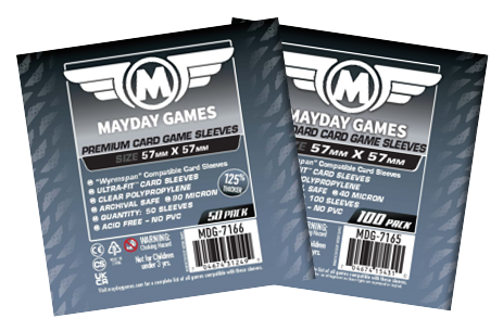 "Wyrmspan" Compatible Card Sleeves (57x57mm) Standard 7165 or Premium 7166