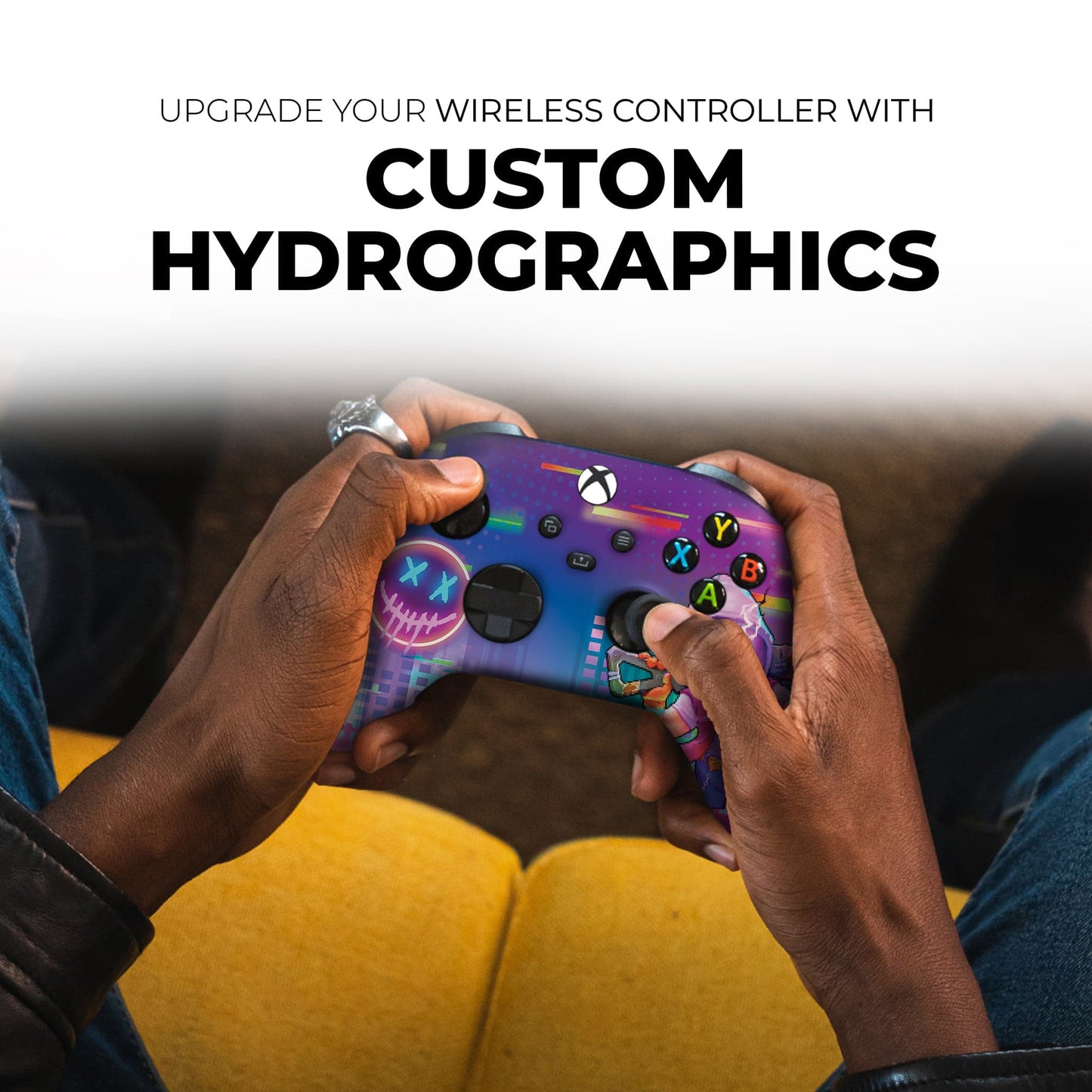 Neon Abyss inspired Xbox Series X/S Controller