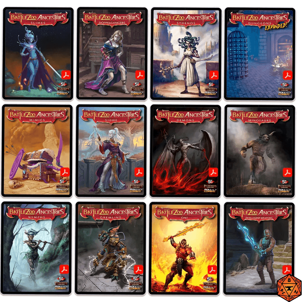 Battlezoo Ancestries: Classic Creatures Foundry VTT - Pathfinder 2nd Edition / Foundry VTT Key Only