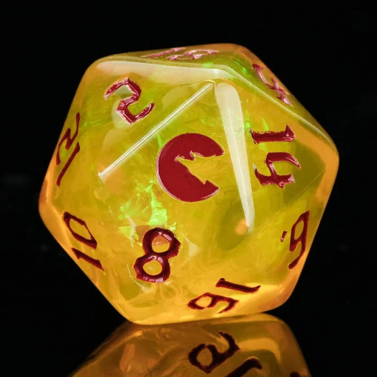 Kickstarter Dice — Blood Moon Werewolf Resin Dice Set