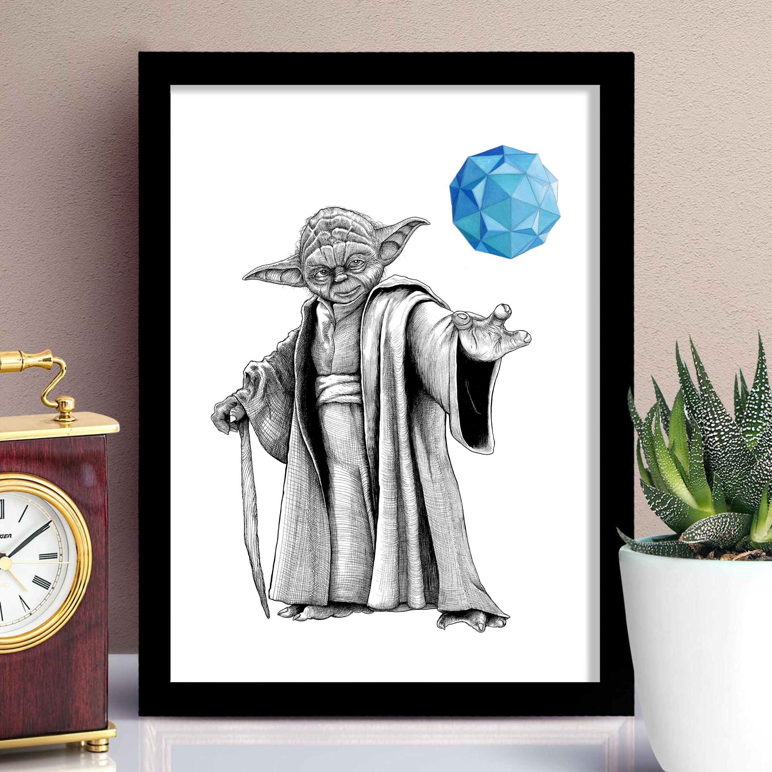 Yoda - Levitating Polyhedra