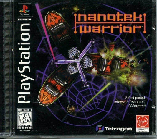 Nanotek Warrior (Playstation) - Game Manual Only