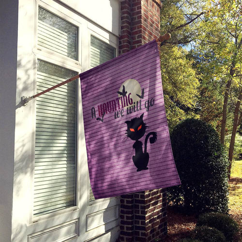 A Haunting we will go Halloween Flag Canvas House Size - 