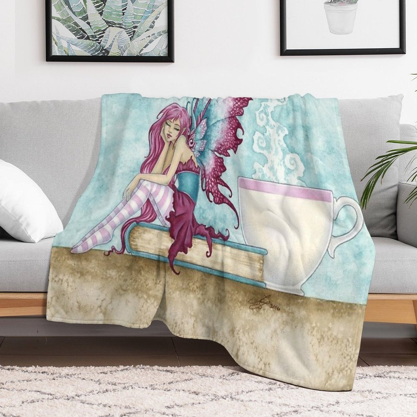Sunday Morning Throw Blanket
