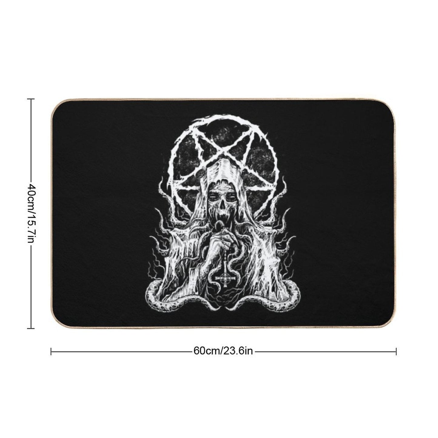 Dark Occultist  Dirt-Trapping Bath Mat