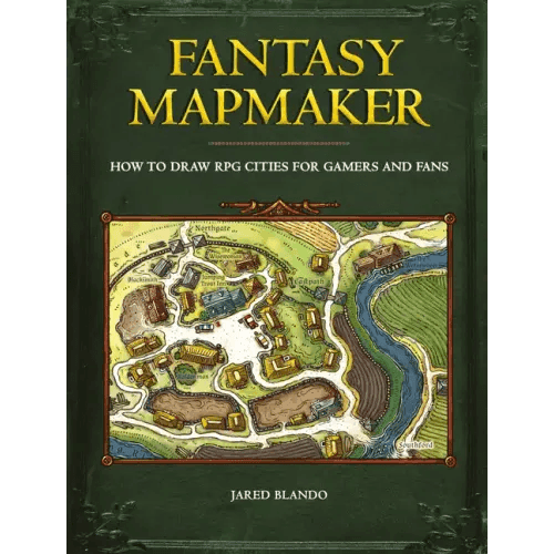 Fantasy Mapmaker: How to Draw RPG Cities for Gamers and Fans - Paperback - 