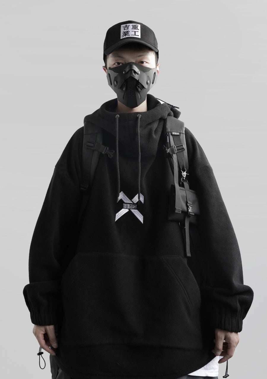 HiH11 Industrial X Hoodie - white / M