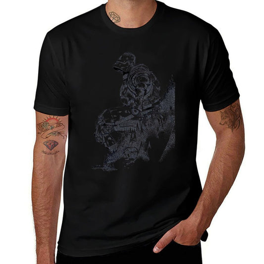 Iron Giant  High-quality Stitching T-Shirt