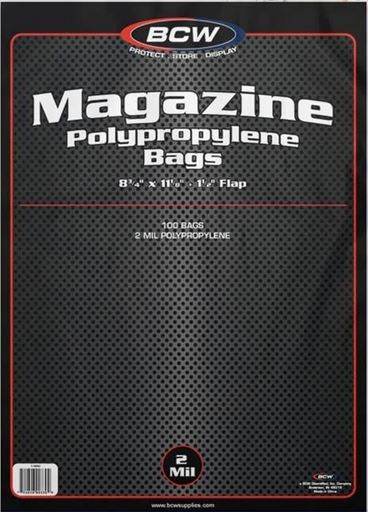 Magazine Bags - Regular (100 pack) - 