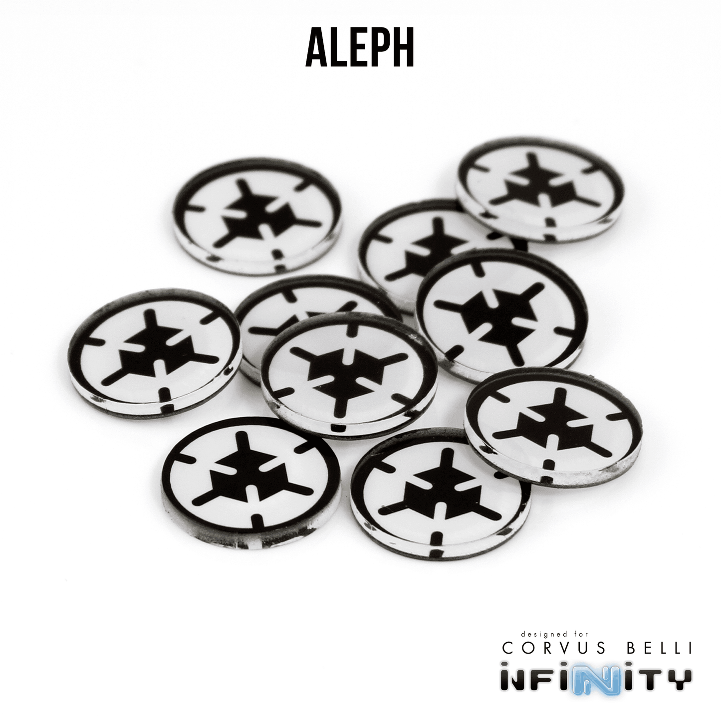 N4 Faction Markers - Aleph / 25mm / Single